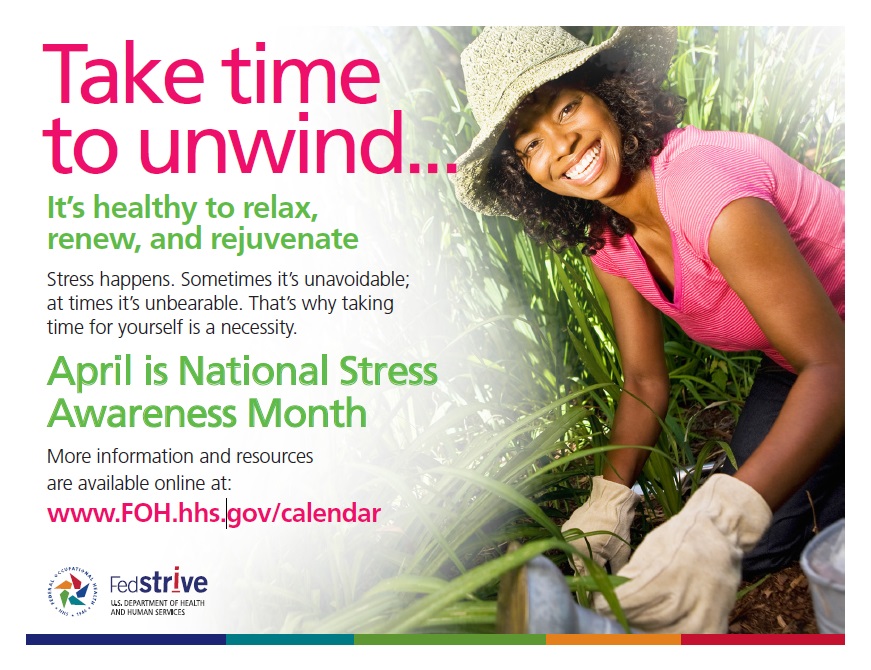 Stress Awareness Month Poster